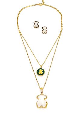 Комплект Колье+Серьги 