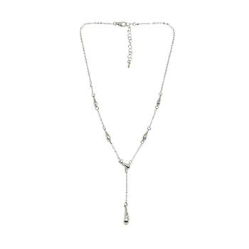 Колье галстук родий