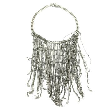 Колье цепи с жемчугом