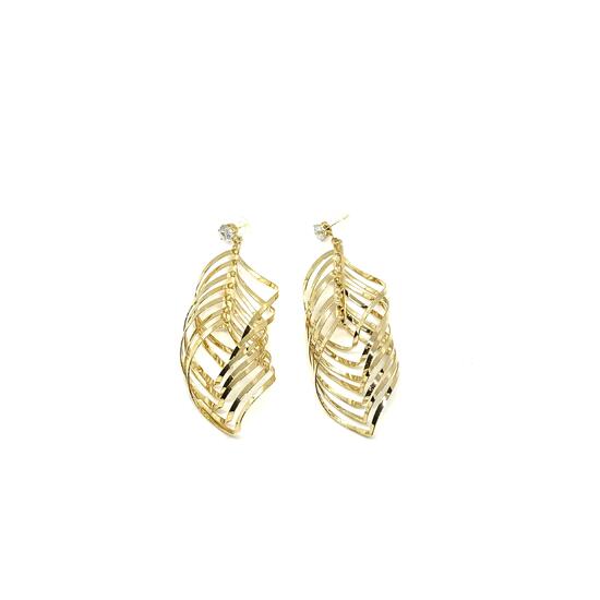 Серьги спираль