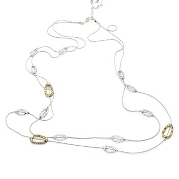 Колье пуговки