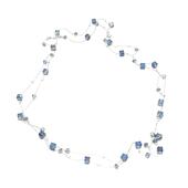 Колье сатуар родий в ассортименте