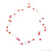 Колье сатуар родий в ассортименте