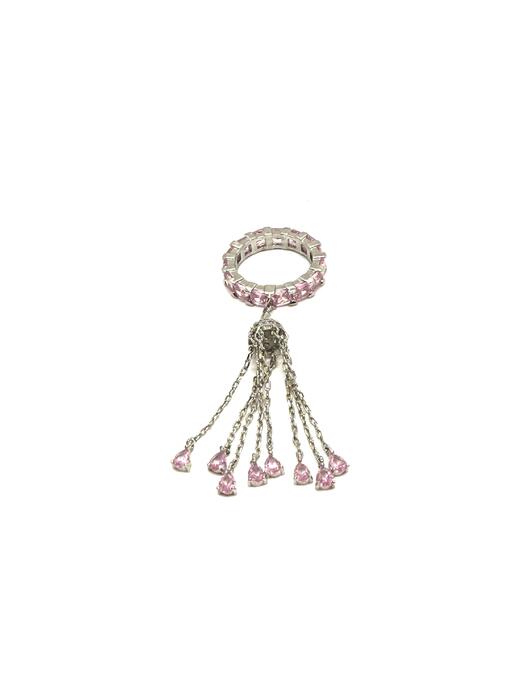 Кольцо с кисточкой 