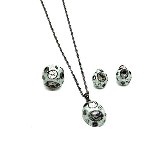 Комплект серый овал