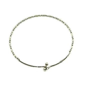 Колье вьюн родий