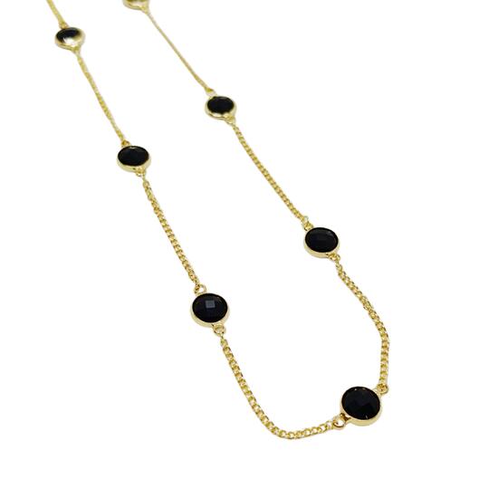 Колье удлинённое